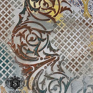 Трафарет - Венский вальс - Фотография интерьере 2