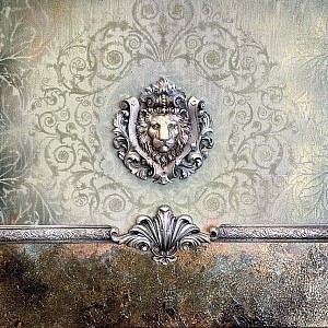 Трафарет - Путь Изобилия - Фотография интерьере 2