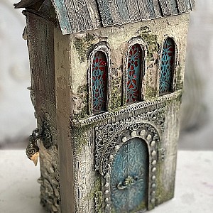 Онлайн-курс Светлый дом &mdash; домик из коробки своими руками - Фотография интерьере 6