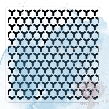 Трафарет - Соты мини