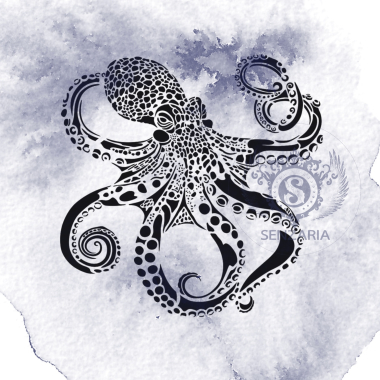 Трафарет - Октопус